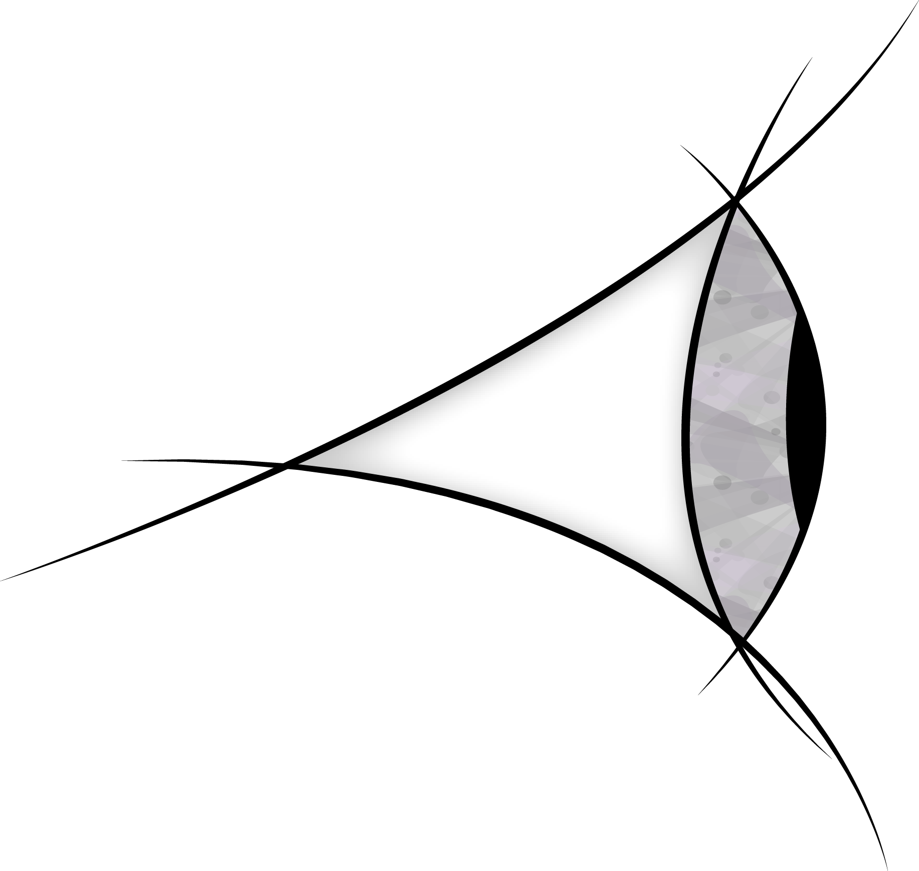 Logo der Augenarztpraxis Kristine Klatt - ein Zeichnung eines stilisierten Auges
